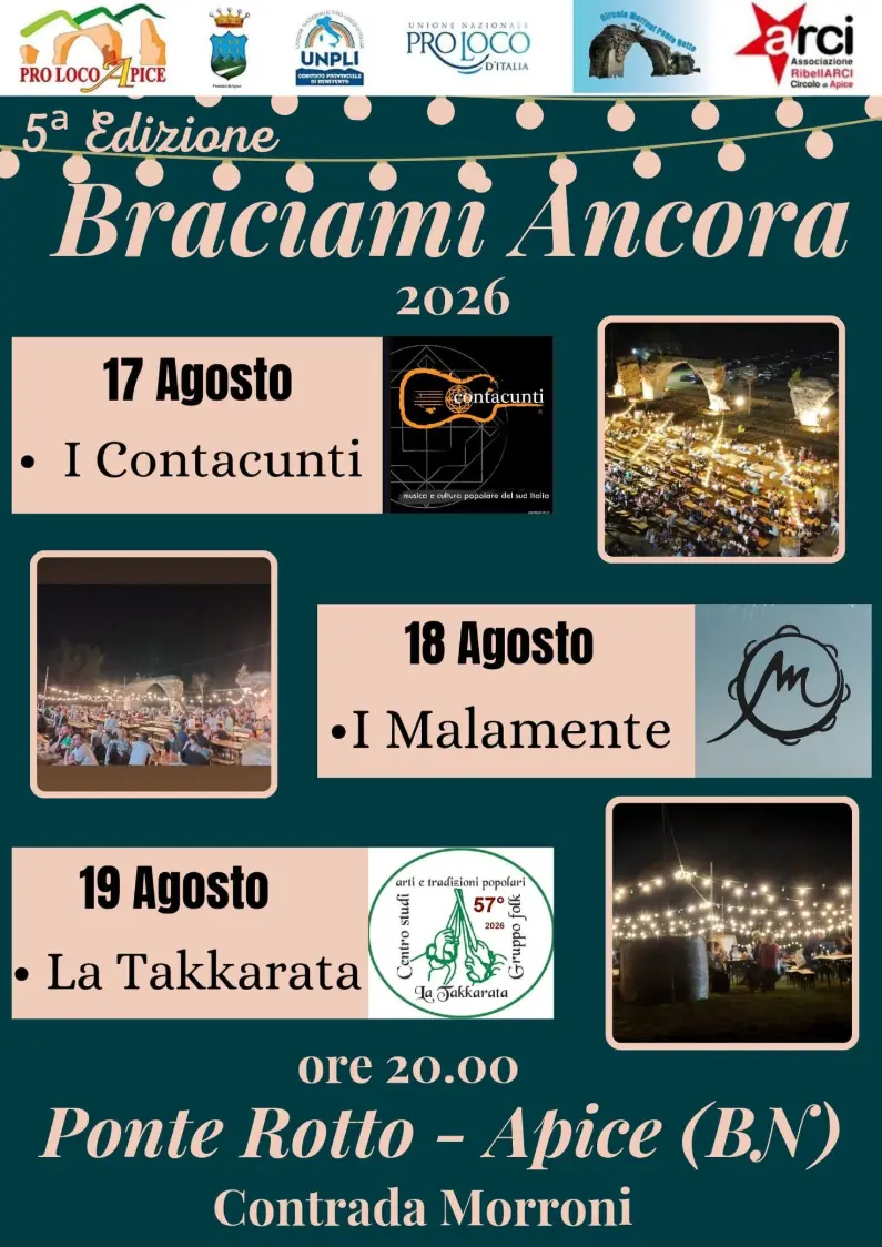 Braciami ancora 2026