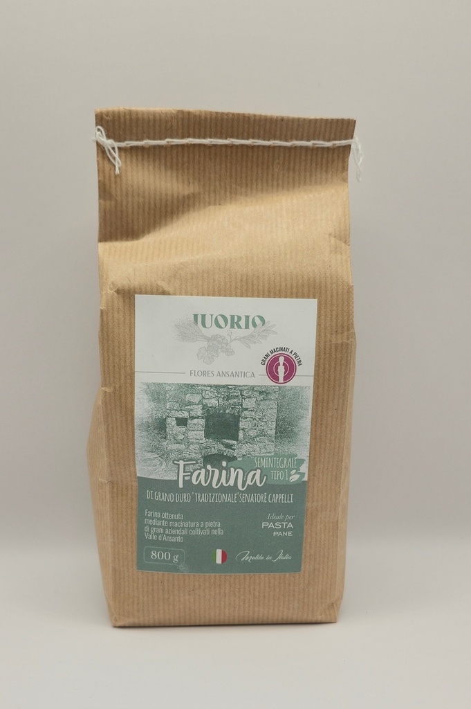 Flores Ansantica Senatore Cappelli 100% - Farina Tipo 1 - 4 Kg