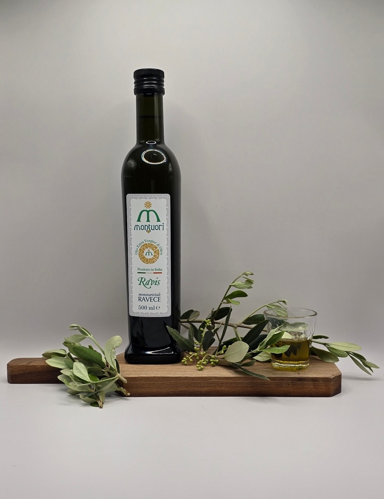 Montuori - Ravis (Monovarietale di Ravece) Olio Biologico EVO - 0,50L