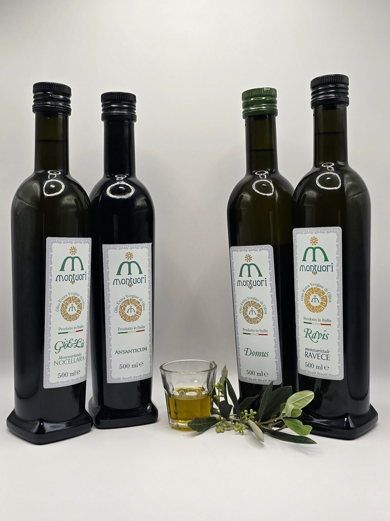 Montuori - Ravis (Monovarietale di Ravece) Olio Biologico EVO - 0,50L
