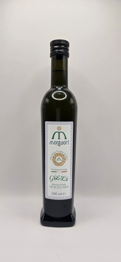 Montuori - Giò eLù (Monovarietale di Olivella di Carife) Olio Biologico EVO - 0,50L
