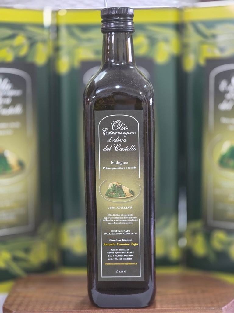 Olio Biologico Extravergine di Oliva Tufo 0,75L