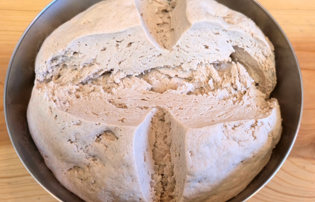 Pane Semintegrale alle noci - Cotto a Legna - 500g - Resìlia