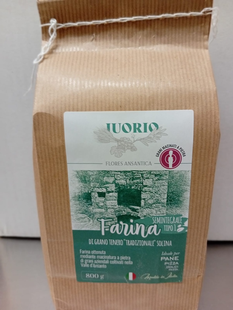 Flores Ansantica Tradizionale Solina - Farina Semintegrale Tipo 1 - 800 gr (copia)