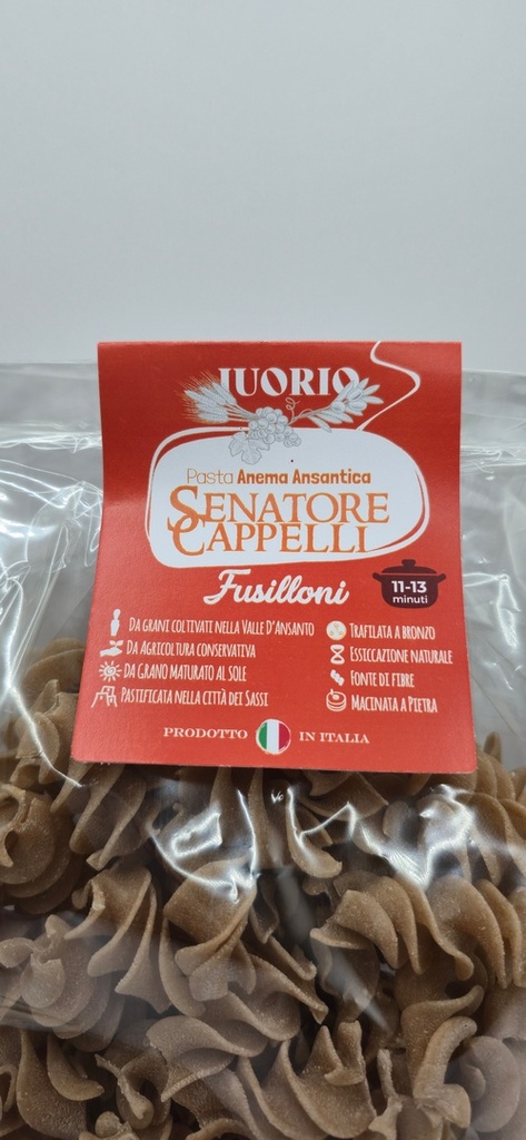 Pasta Anema Ansantica Senatore Cappelli - Fusilloni