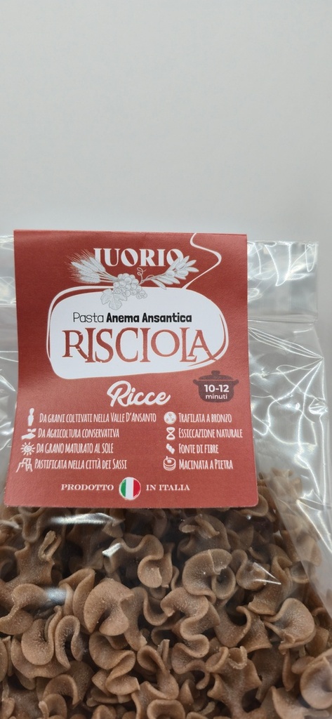 Pasta Anema Ansantica Risciola  - Ricce
