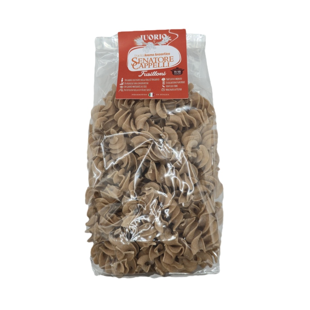 Pasta Anema Ansantica Senatore Cappelli - Fusilloni