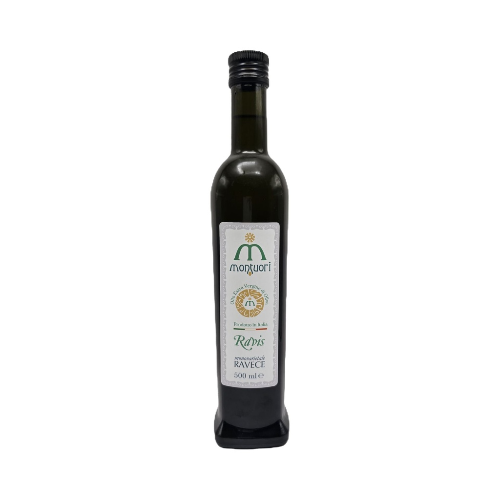 Montuori - Ravis (Monovarietale di Ravece) Olio Biologico EVO - 0,50L