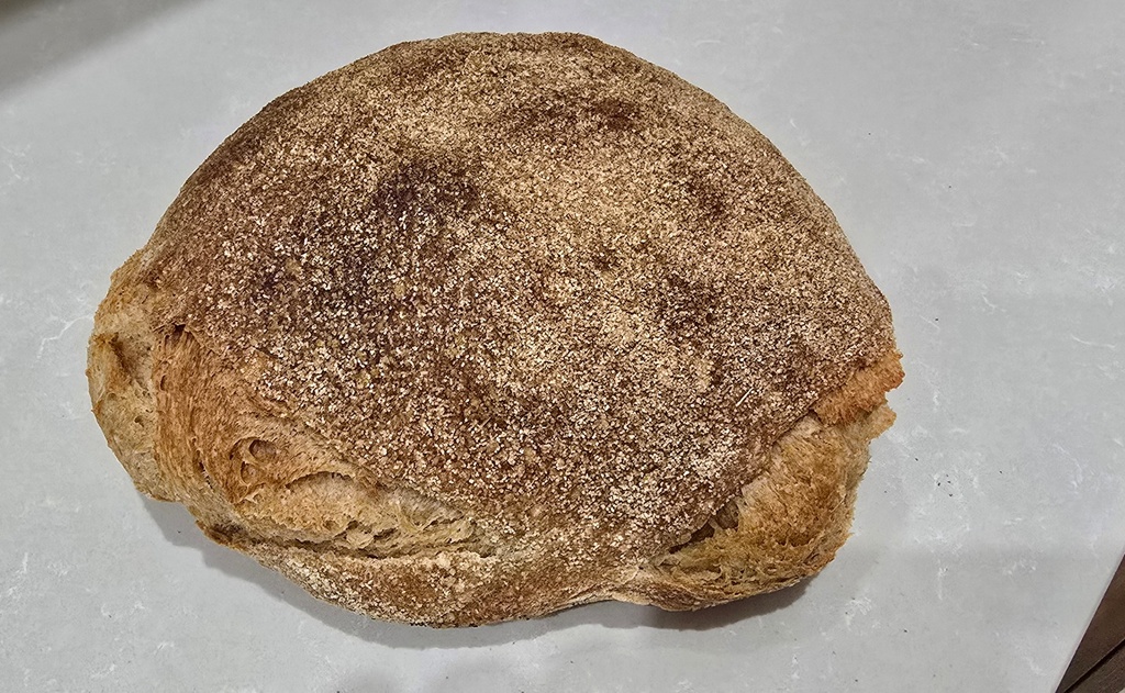 Pane Semintegrale - Cotto a Legna - 1KG - Resìlia