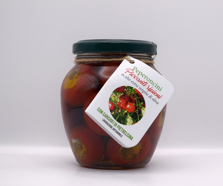 Azienda agricola Caruso - Peperoncini ripieni con Carciofi