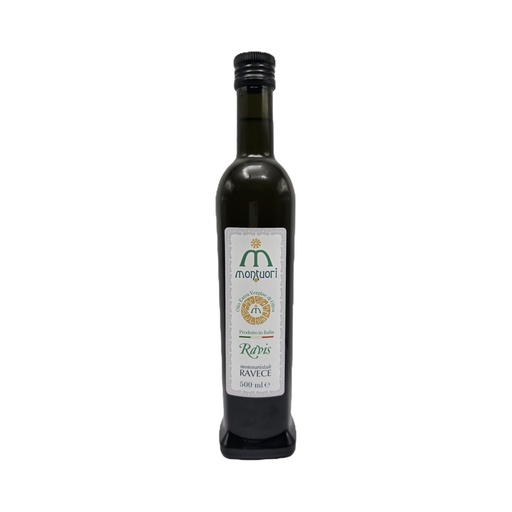 Montuori - Ravis (Monovarietale di Ravece) Olio Biologico EVO - 0,50L