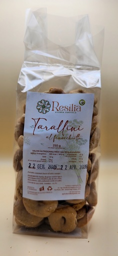Tarallini - Al Finocchietto- 250g Resìlia
